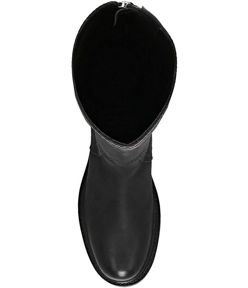 Frye Phoebe Tall Leather Zip Up Classic Boots