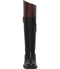 Frye Quinn D-Ring Tall Leather Riding Boots