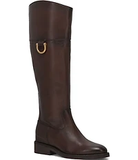 Frye Quinn D-Ring Tall Leather Riding Boots