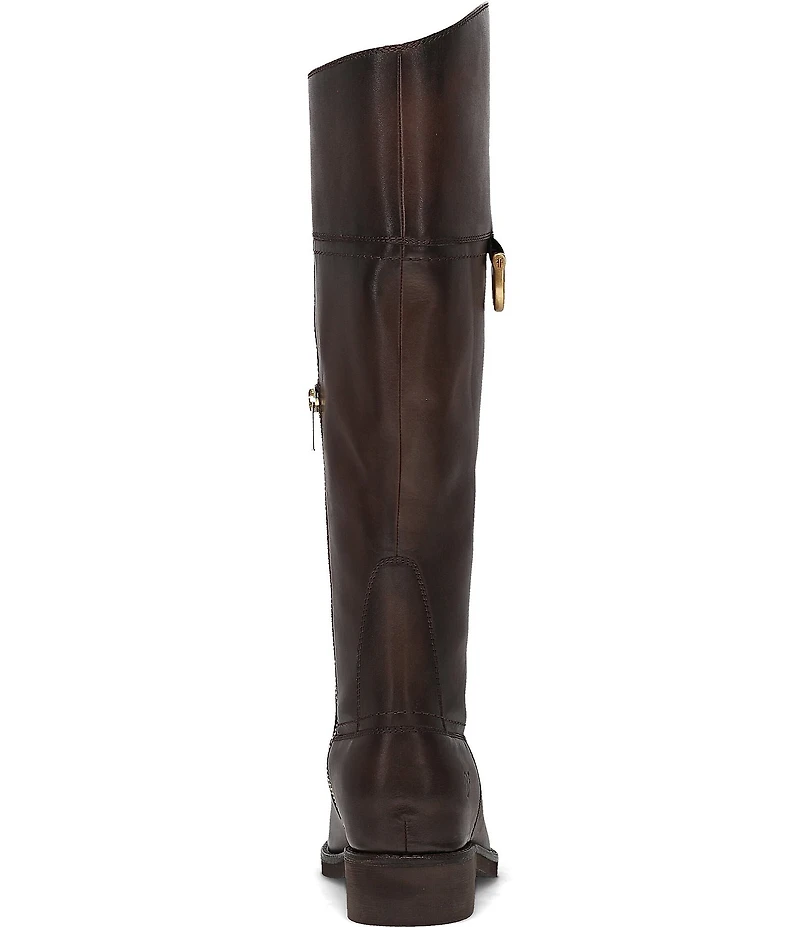 Frye Quinn D-Ring Tall Leather Riding Boots