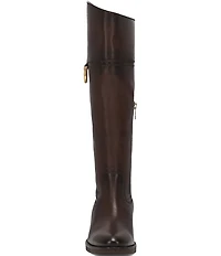 Frye Quinn D-Ring Tall Leather Riding Boots