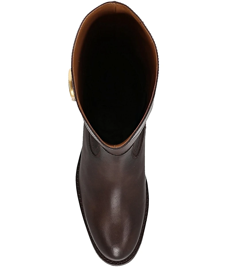 Frye Quinn D-Ring Tall Leather Riding Boots