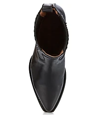 Frye Sacha Chelsea Leather Western Booties