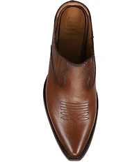 Frye Sacha Leather Western Mules