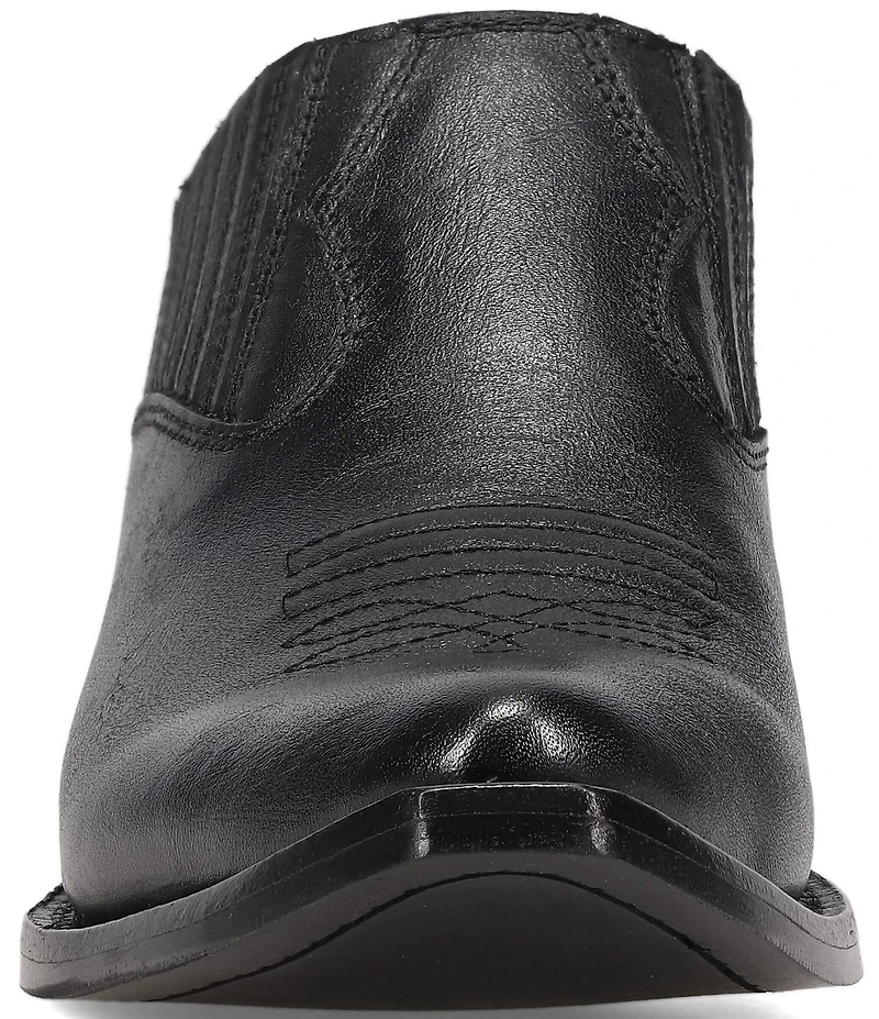 Frye Sacha Leather Western Mules