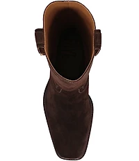 Frye Sedona Mid Calf Suede D-Ring Block Heel Boots