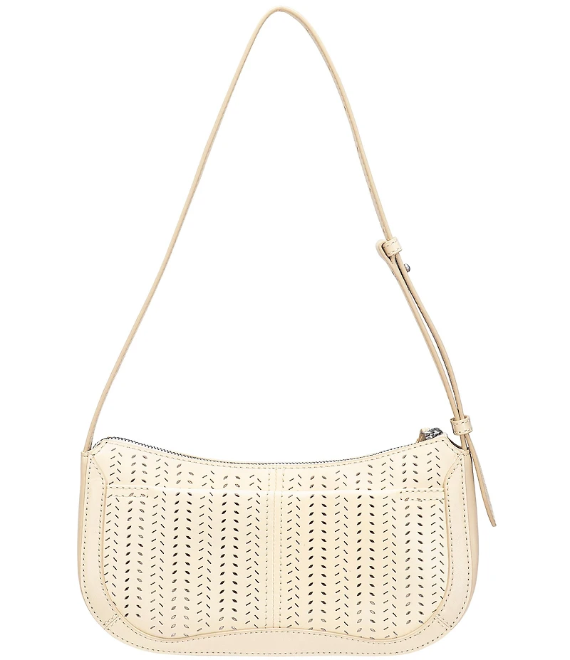 Frye Stella Leather Baguette Shoulder Bag