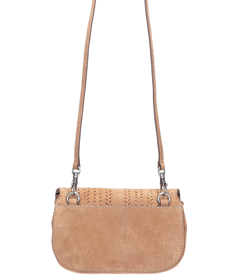 Frye Stella Suede Wallet Crossbody Bag