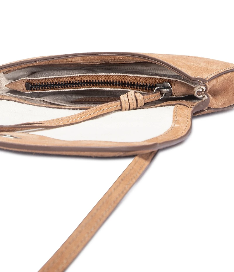 Frye Stella Suede Wallet Crossbody Bag
