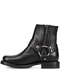Frye Veronica Flex Leather O-Ring Harness Hardware Booties