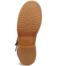 Frye Veronica Flex Leather Buckle Hardware Booties