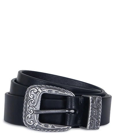 Frye Western Leather Belt