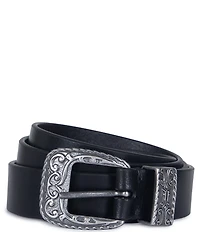 Frye Western Leather Belt