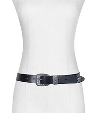 Frye Western Leather Belt