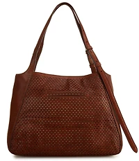 Frye Woven Perforated Jennie Tote Bag