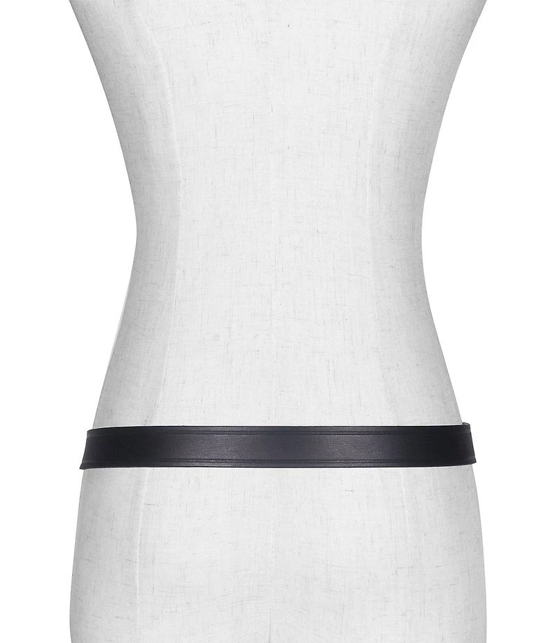 Frye Woven Perforated Leather Belt