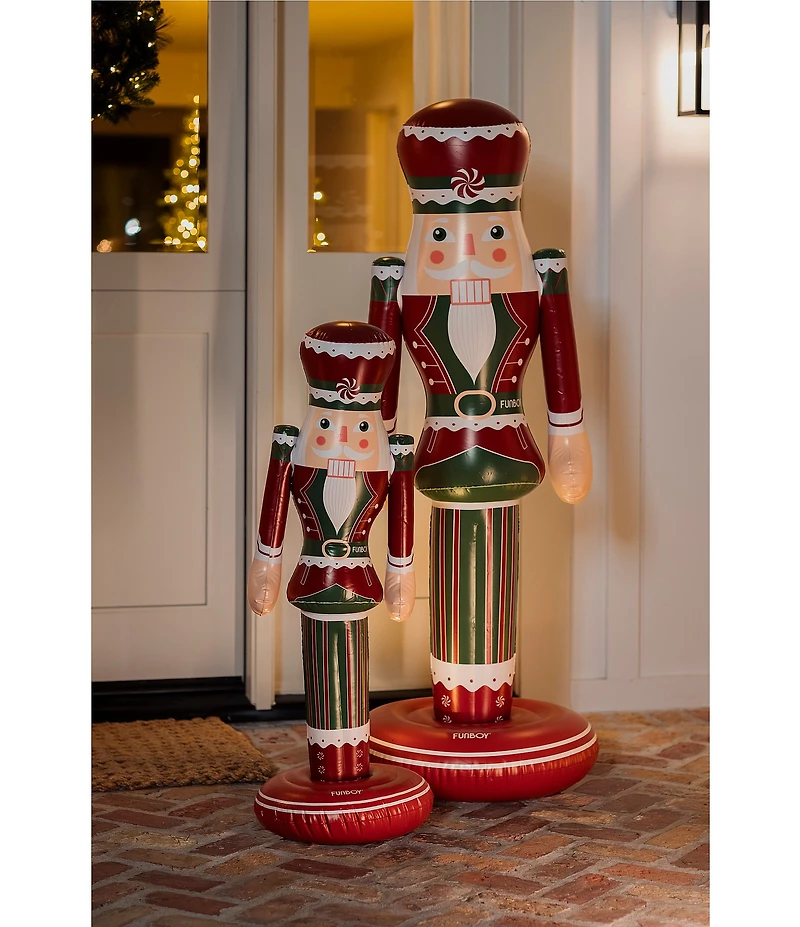 Funboy Inflatable Peppermint Nutcracker Decor