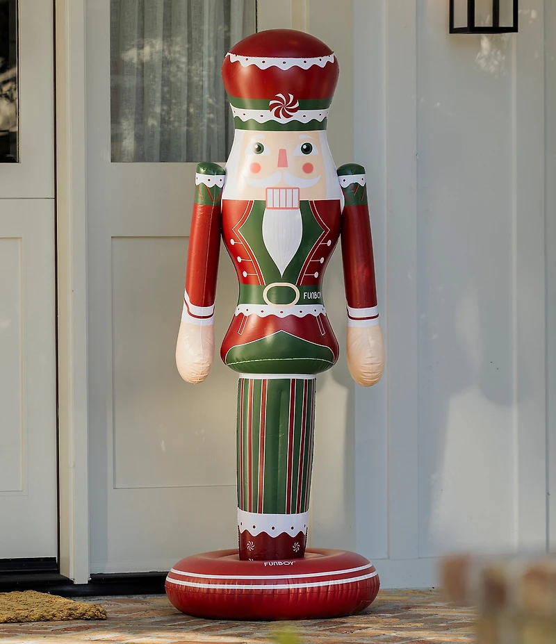 Funboy Inflatable Peppermint Nutcracker Decor