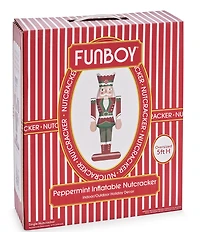 Funboy Inflatable Peppermint Nutcracker Decor