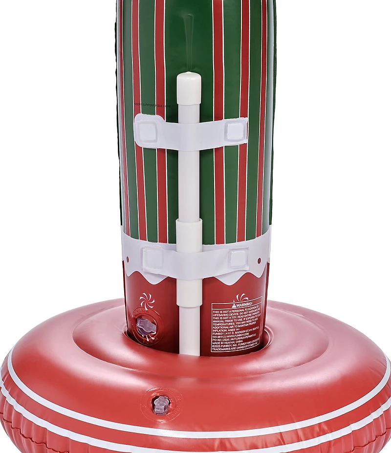 Funboy Inflatable Peppermint Nutcracker Decor