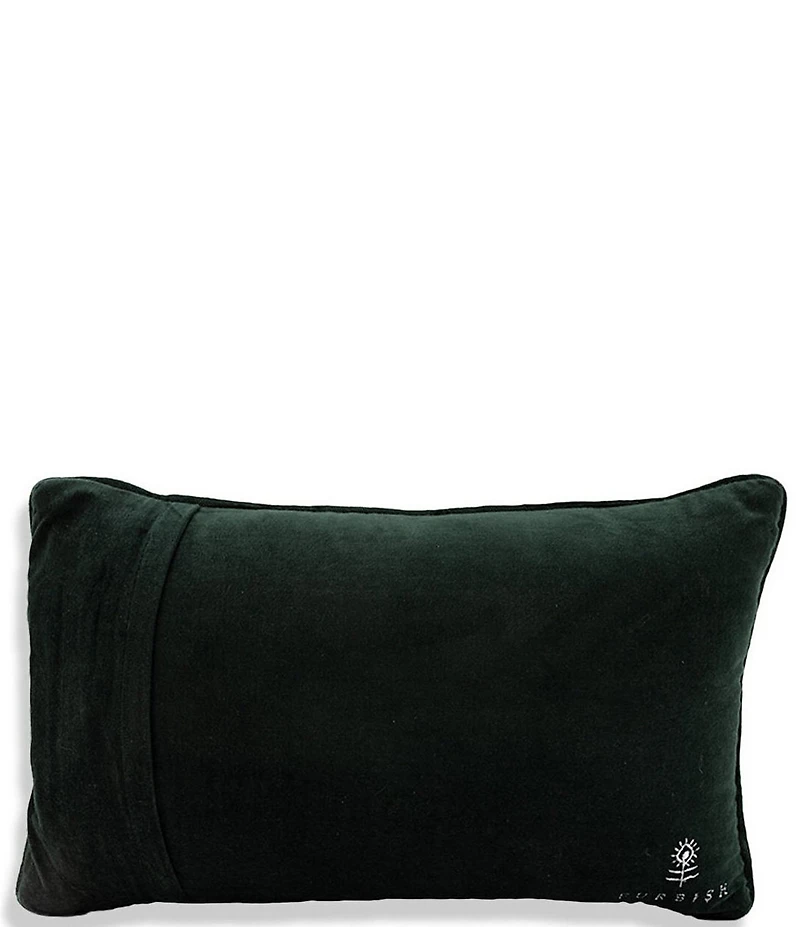 Furbish Holiday Collection Deck The Halls Needlepoint Pillow