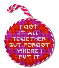 Furbish Holiday Collection Got It All Together Needlepoint Ornament