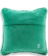 Furbish Holiday Collection Snow Good Needlepoint Pillow