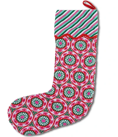 Furbish Holiday Collection Suzani Stocking