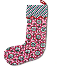 Furbish Holiday Collection Suzani Stocking