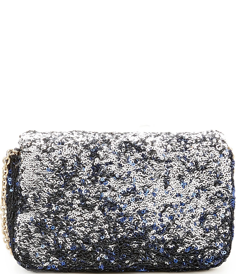 Furla 1927 Mini Sequin Chain Strap Crossbody Bag