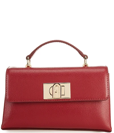 Furla 1927 Mini Leather Crossbody Bag