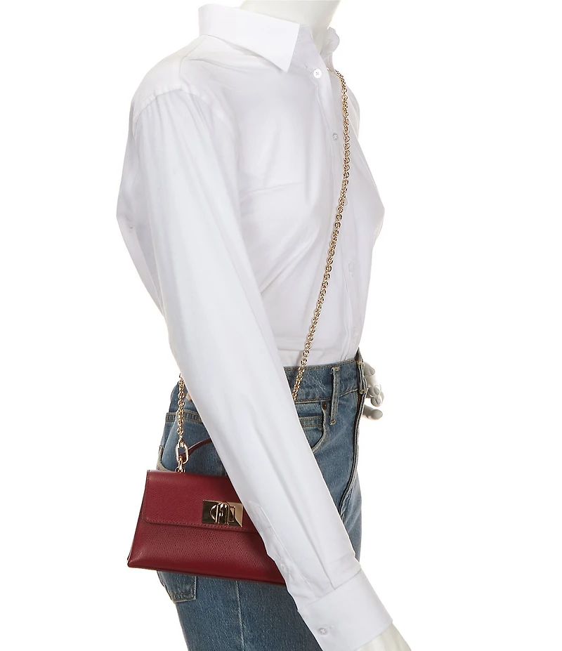 Furla 1927 Mini Leather Crossbody Bag