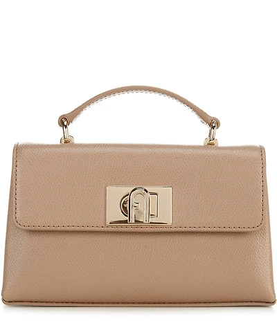 Furla 1927 Mini Leather Crossbody Bag