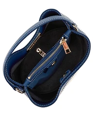 Furla Amelia Canvas Mini Bucket Bag