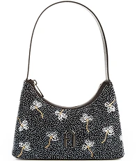 Furla Diamante Beaded Mini Shoulder Bag