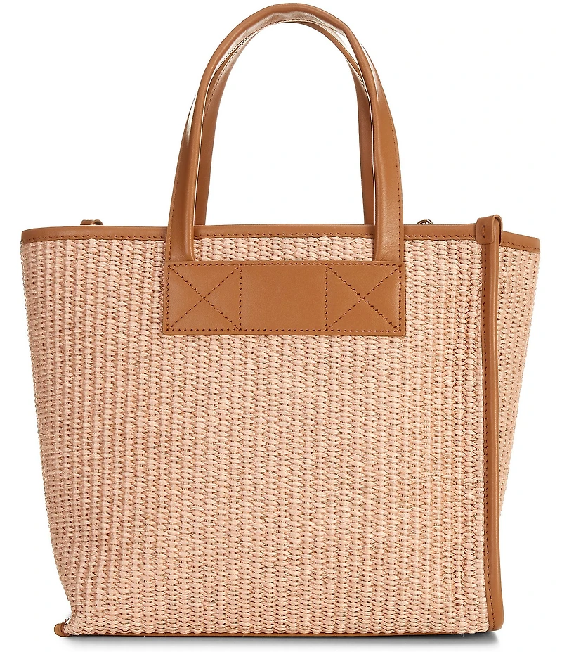 Furla Divide It Small Woven Tote Bag