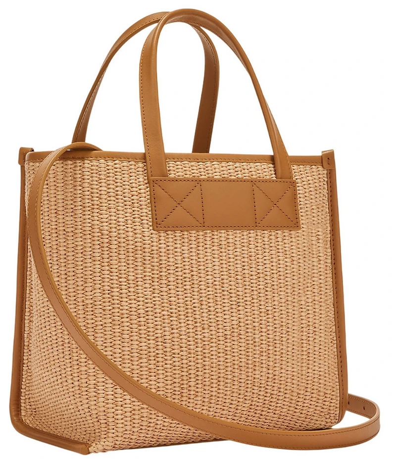 Furla Divide It Small Woven Tote Bag