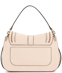 Furla Flow Medium Belt Buckle Top Handle Shoulder Bag