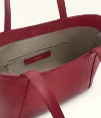 Furla Goccia Large Leather Tote Bag