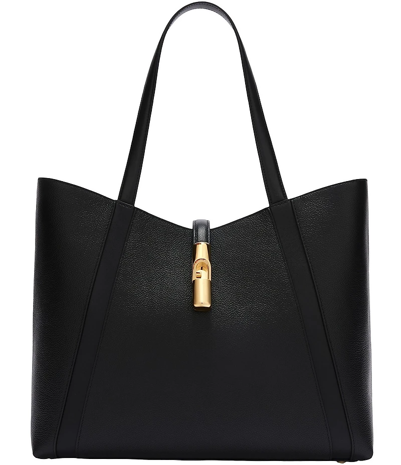 Furla Goccia Large Leather Tote Bag