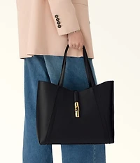 Furla Goccia Large Leather Tote Bag