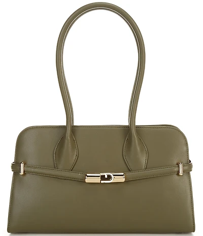 Furla Goccia Medium Buckle Detail Dome Satchel Bag