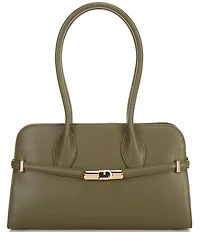 Furla Goccia Medium Buckle Detail Dome Satchel Bag