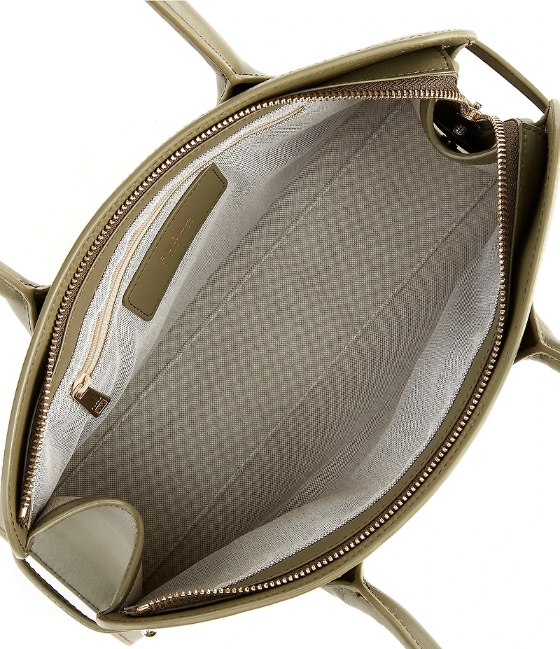 Furla Goccia Medium Buckle Detail Dome Satchel Bag