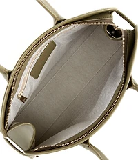 Furla Goccia Medium Buckle Detail Dome Satchel Bag