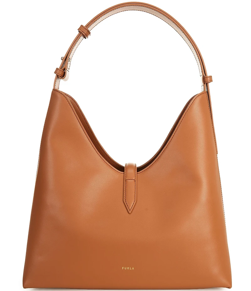 Furla Goccia Medium Leather Hobo Shoulder Bag