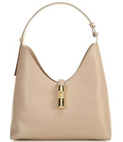 Furla Goccia Medium Leather Hobo Shoulder Bag