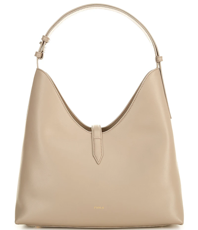 Furla Goccia Medium Leather Hobo Shoulder Bag