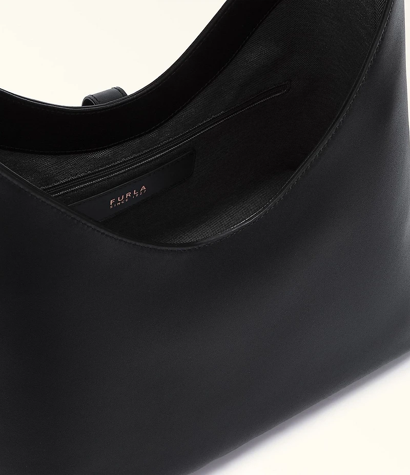 Furla Goccia Medium Leather Hobo Shoulder Bag