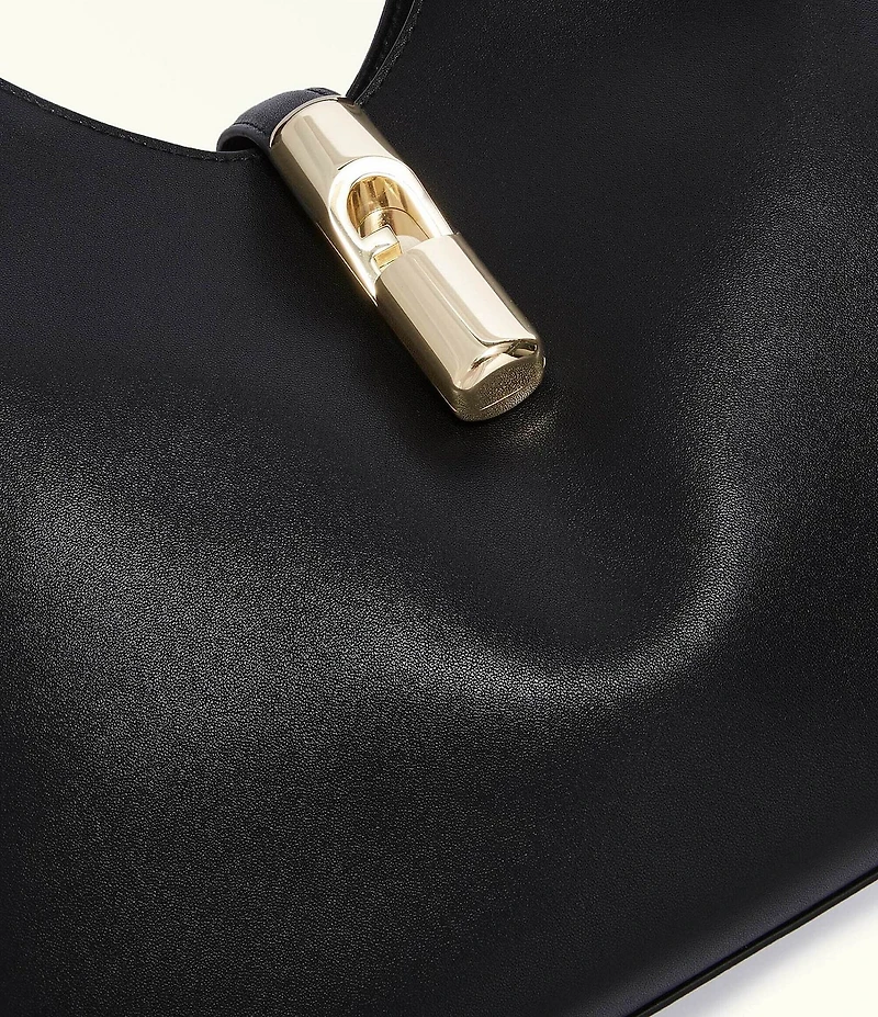 Furla Goccia Medium Leather Hobo Shoulder Bag